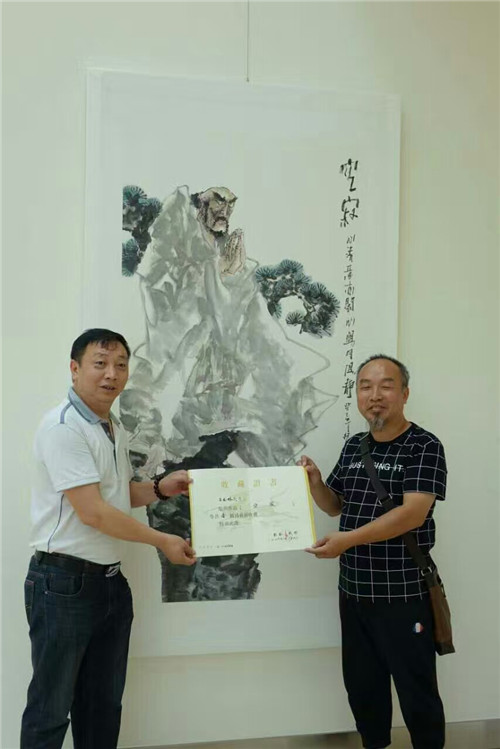 桂林八桂斋八桂画院院长吕玉林先生艺术品展览在桂林美术馆开展